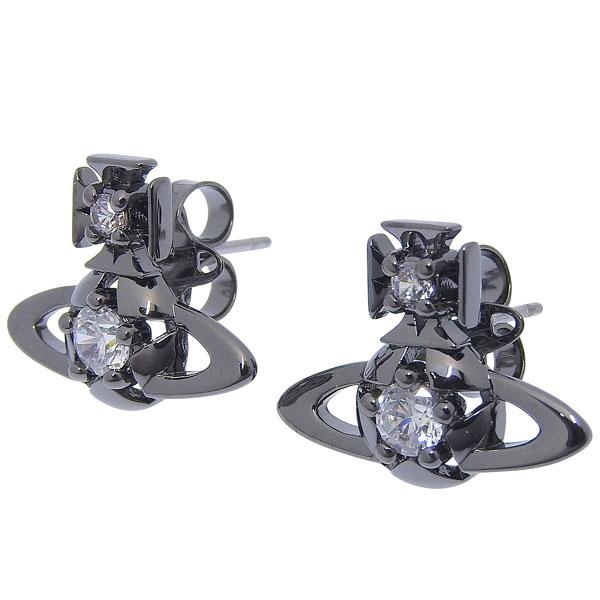 【並行輸入品】ヴィヴィアンウエストウッド アクセサリー レディース ピアス ルテニウム LEE OR...