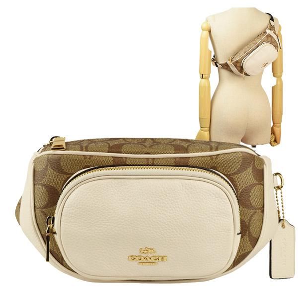 コーチ COACH ウエストバッグ ウエストポーチ ボディバッグ メンズ シグネチャー アウトレット...