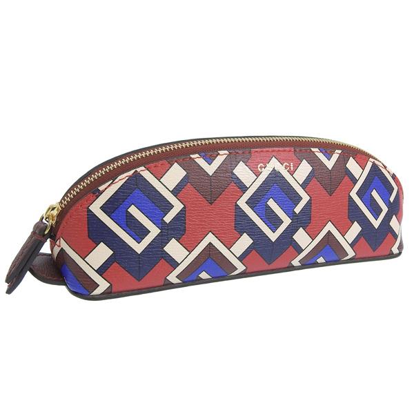 グッチ ペンケース 筆箱 レディース アウトレット レッドマルチ 6621302ZVDG6474 G...