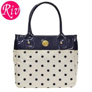 トミーヒルフィガー TOMMY HILFIGER バッグ トートバッグ TOMMY TOTE - BICOLOR WHITE NAVY ホワイト CANVAS PATENT PVC コットン 6928781-467