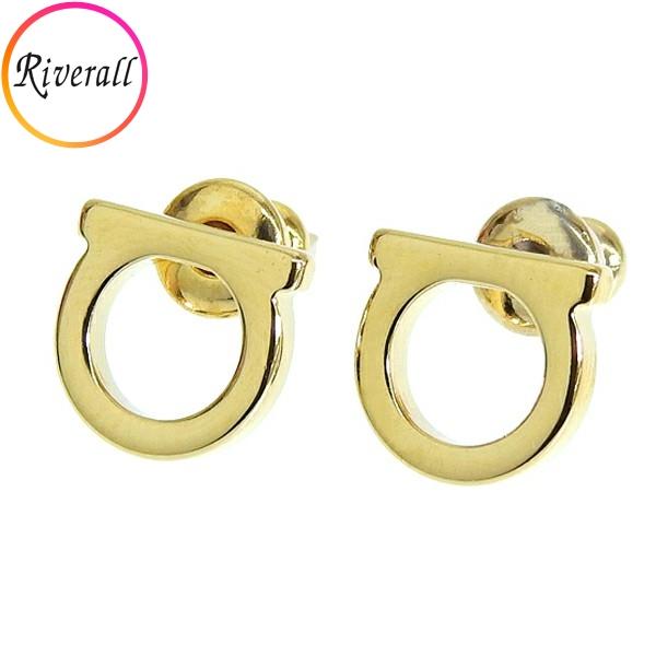 【並行輸入品】フェラガモ アクセサリー レディース ピアス ゴールド OR PERNO GAN OR...