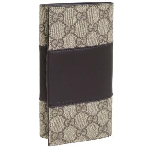 グッチ 財布 レディース 長財布 アウトレット GGスプリームキャンバス ベージュ ブラック O PROD P PFU 779878KGDHN9769 GUCCI