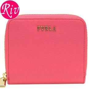 フルラ FURLA 財布 折り財布 ラウンドファスナー BABYLON S ローズピンク レザー 816940