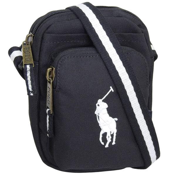 ラルフローレン バッグ メンズ レディース ショルダーバッグ ブラック 9AR011-G9O RAL...