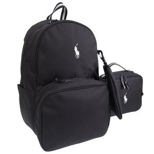 ラルフローレン バッグ メンズ レディース リュック リュックサック バックパック ブラック 9AR077G9O RALPH LAUREN A4対応