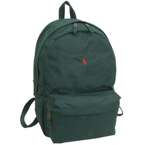 ラルフローレン バッグ メンズ レディース リュックサック リュック バックパック グリーン 9AR...