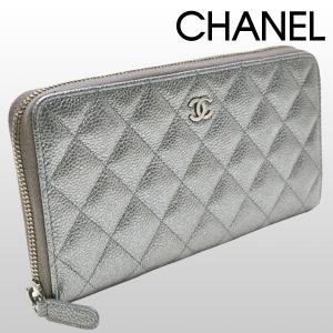 シャネルCHANEL財布 長財布 キャビアスキン ラウンドファスナー 新作 CHANEL A50097 本物 新品｜riverall