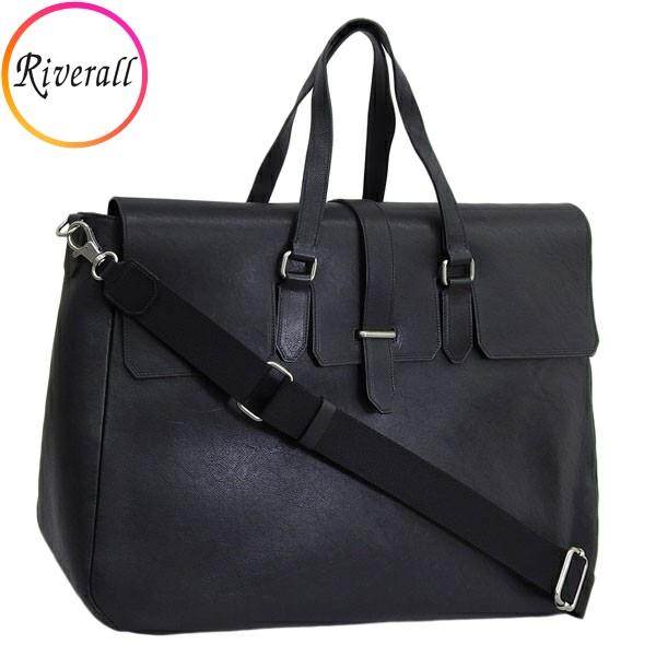 イルビゾンテ バッグ メンズ 2WAY トートバッグ ショルダーバッグ レザー ブラック BDU03...