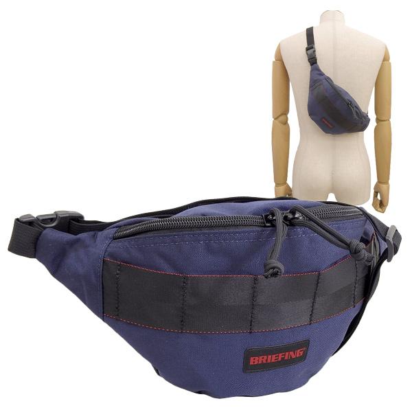 ブリーフィング バッグ メンズ レディース ボディバッグ アウトレット ナイロン ネイビー QL S...