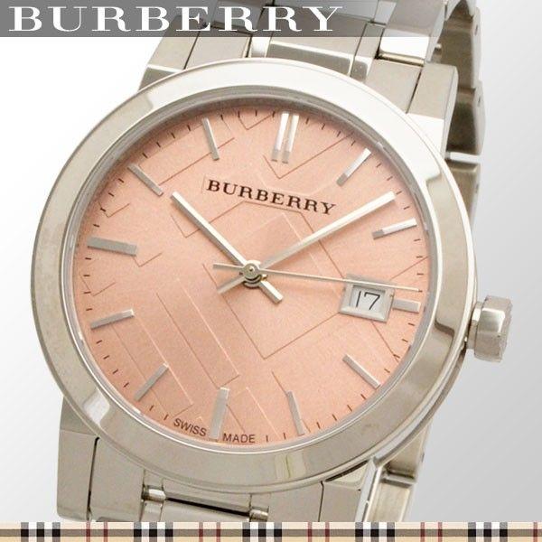 バーバリー BURBERRY 時計 レディース 腕時計 シティ City ピンク BU9124