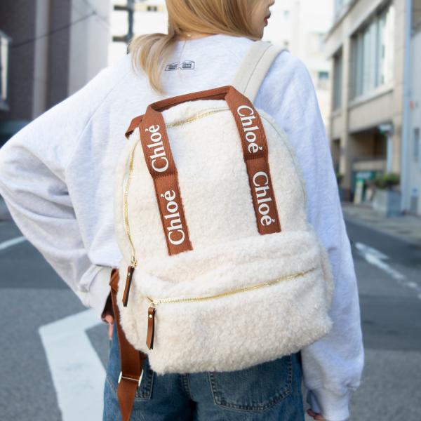 クロエ バッグ バックパック リュック リュックサック レディース ホワイト C10322-148 ...