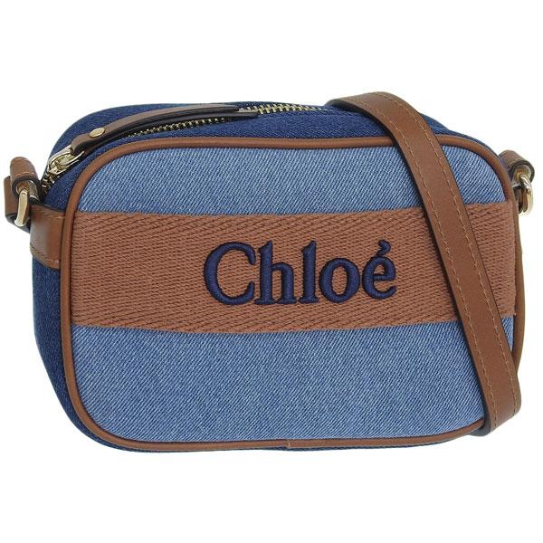 クロエ バッグ レディース ショルダーバッグ デニムブルー C20276 Z10 クロエキッズ Ch...