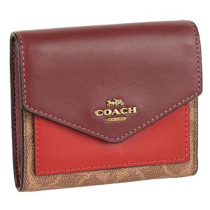 コーチ COACH 財布 折財布 ミニ コンパクト シグネチャー アウトレット c2502｜riverall