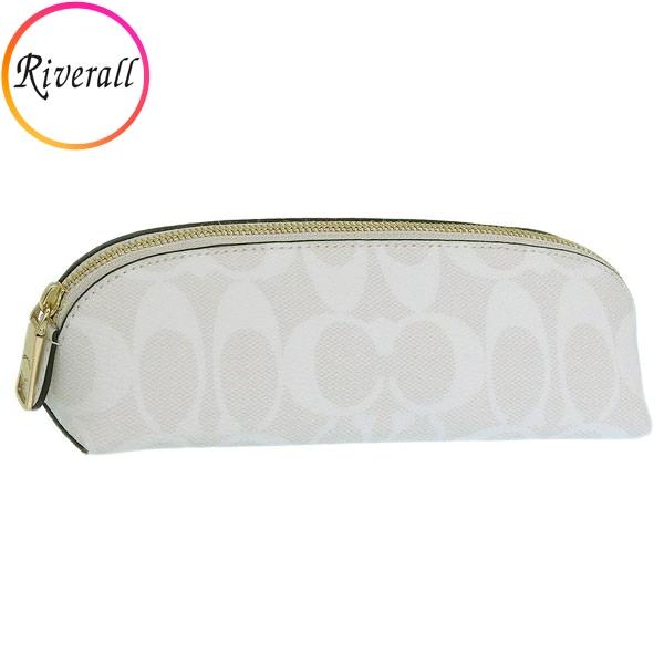 コーチ 小物 メンズ レディース ペンケース 筆箱 アウトレット ペンシルケース シグネチャーキャン...