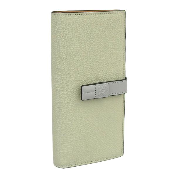 ロエべ 財布 レディース 二つ折り長財布 アウトレット レザー LARGE VERTICAL WAL...