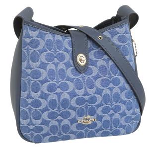コーチ バッグ レディース ショルダーバッグ アウトレット デニムブルー SIG DNM HDLY FILE CDB98IMTYV COACH