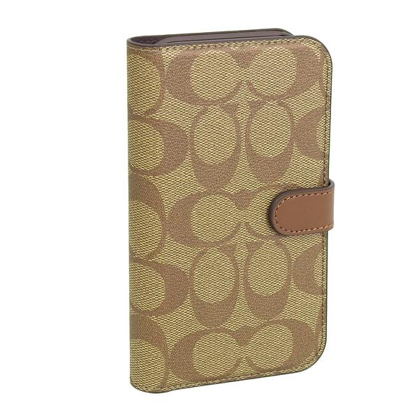 コーチ iPhone 14 iPhone 13  スマホケース 手帳型 レディース アウトレット カ...