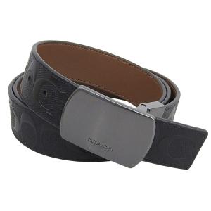 COACH コーチ ベルト メンズ アウトレット レザー ブラック
