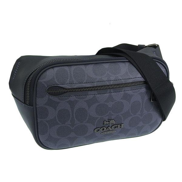 コーチ バッグ メンズ ショルダーバッグ ボディバッグ アウトレット チャコールブラック エリアス ...