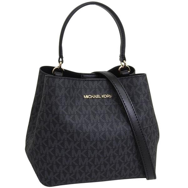 マイケルコース バッグ レディース ショルダーバッグ 2way 斜めがけ アウトレット PVC ブラ...