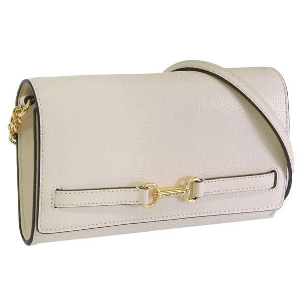 マイケルコース バッグ レディース ショルダーバッグ アウトレット レザー ライトクリーム 35S5...