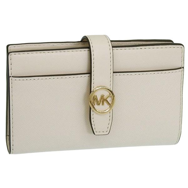 特価 マイケルコース 中長財布 レディース 2つ折り 折財布 コンパクト アウトレット レザー ベー...