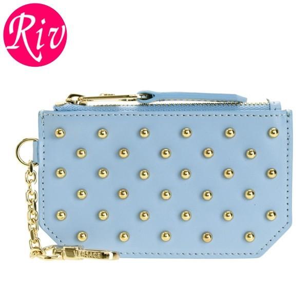 ヴェルサーチ Gianni Versace コインケース 小銭入れ スタッズ アウトレット dp3f...