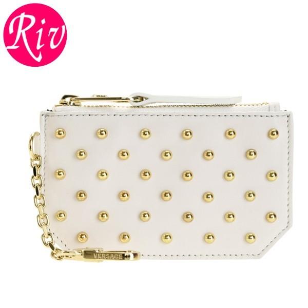 ヴェルサーチ Gianni Versace コインケース 小銭入れ スタッズ アウトレット dp3f...