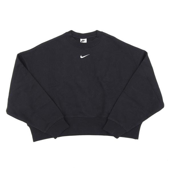 ナイキ スウェット レディース アウトレット ショート丈 M ブラック DR5918-010M NI...