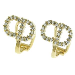2colors】Christian Dior CLAIR D LUNE Clip Earrings Ladys Accessory 2colors】Christian Dior CLAIR D LUNE Clip Earrings Ladys Accessory