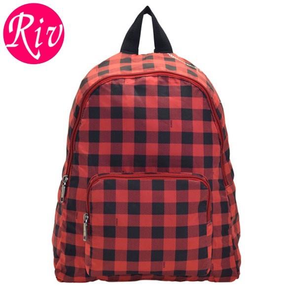 コーチ バッグ COACH リュックサック バックパック 折りたたみ ギンガムチェック アウトレット...