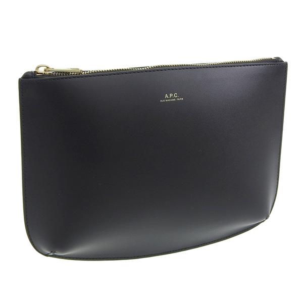 アーペーセー A.P.C APC クラッチバッグ レディース アウトレット ポーチ ブラック POC...
