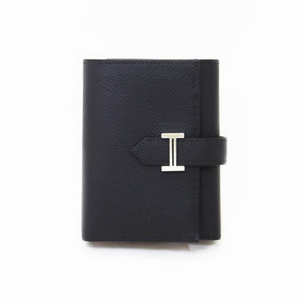 【並行輸入品】エルメス HERMES 三つ折り財布 ベアン コンパクト ウォレット エプソンカーフレ...