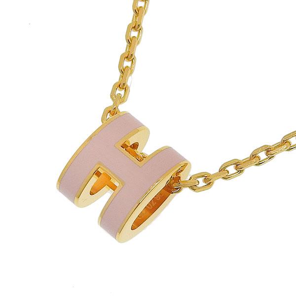 【並行輸入品】エルメス アクセサリー レディース ネックレス ゴールド ピンク H147992F85...