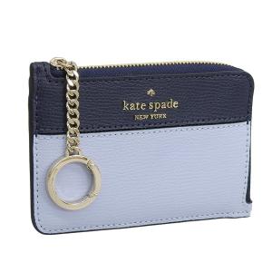 ケイトスペード カードケース レディース コインケース 小銭入れ アウトレット レザー ブルー K9132-403 KATE SPADE｜riverall