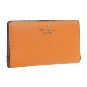 ケイトスペード 財布 レディース 長財布 アウトレット レザー オレンジ large slim bifold wallet KC579-800 KATE SPADE｜riverall