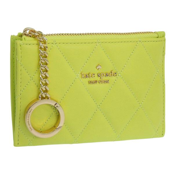 ケイトスペード カードケース コインケース 小銭入れ レディース アウトレット レザー ライムグリー...
