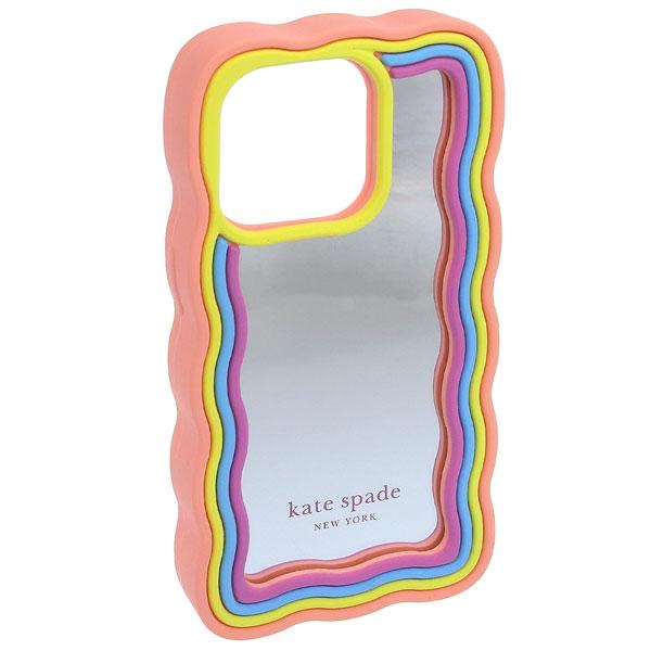 ケイトスペード スマホケース レディース マルチ RAINBOW SILICON PHNCS15PR...