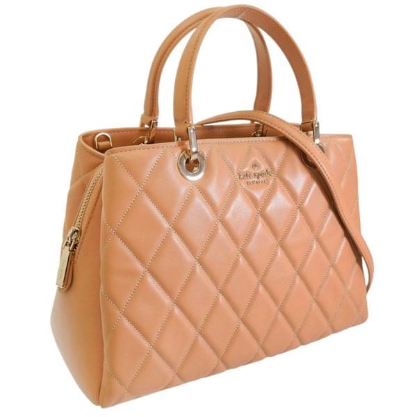 ケイトスペード バッグ レディース ショルダーバッグ 2way アウトレット レザー ライトブラウン...