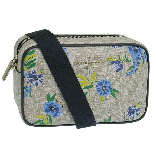 ケイトスペード バッグ レディース ショルダーバッグ アウトレット 花柄 ベージュマルチ SPADE...