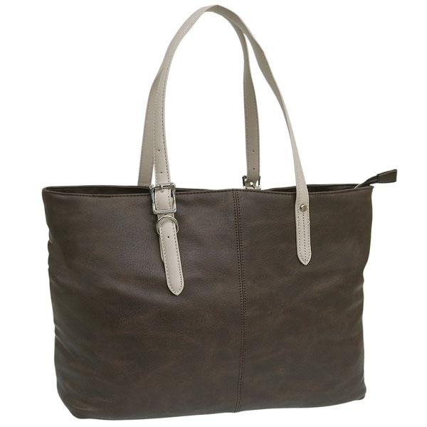 リンレ バッグ レディース トートバッグ ダークブラウン LS 75DBROWN RINRE D.K...