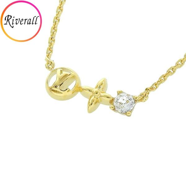 【並行輸入品】ルイヴィトン ジュエリー レディース ネックレス ゴールド コリエ・プティ ルイ M0...