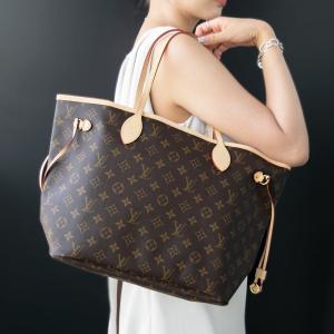 ルイヴィトン バッグ LOUIS VUITTON トート ショルダーバッグ ポーチ付 ネヴァーフルMM モノグラム M40995 本物 新品 正規品｜riverall