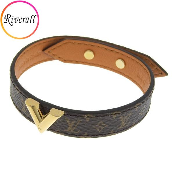 【並行輸入品】ルイヴィトン アクセサリー レディース ブレスレット モノグラム ブラウン ブラスレ・...