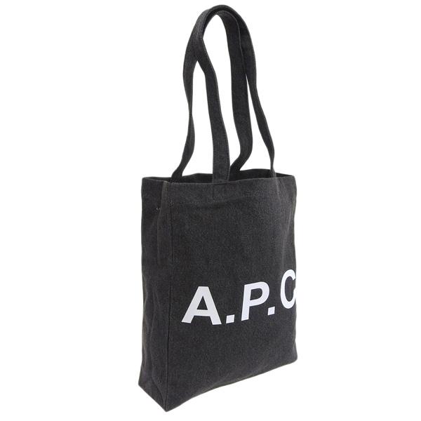 アーペーセー A.P.C. APC バッグ トートバッグ バッグ ショルダーバッグ デニム ブラック...