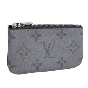 LOUIS VUITTON◇キーポル・バンドリエール55_ダミエ・エベヌ/PVC/BRW