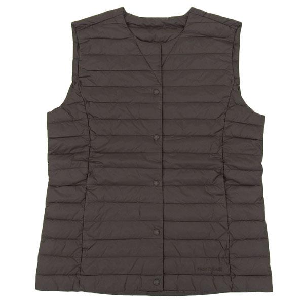 特価 モンベル 90(S) ダウンベスト レディース ナイロン ブラウン ML3CFWDV601BR...