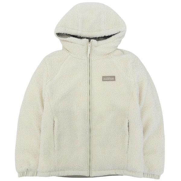 モンベル レディース フリースジャケット リバーシブル 100(L) アイボリー MW3HAWJF2...