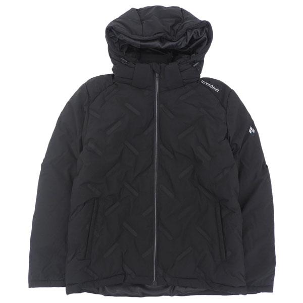 モンベル メンズ ジャケット 100(L) ブラック 中綿 エコダウン MW7FWMDL801BK1...