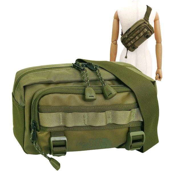 ザノースフェイス バッグ レディース ショルダーバッグ ボディバッグ オリーブグリーン BASE C...